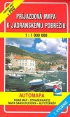 Obrázok - Príjazdová mapa k Jadranskému pobrežiu 1 : 100 000