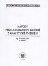 Obrázok - Návody pro laboratorní cvičení z analytické chemie II.