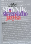 Obrázok - Krátky slovník slovenského jazyka