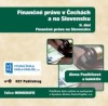 Obrázok - Finančné právo v Čechách a na Slovensku - II. diel - Finančné právo na Slovensku