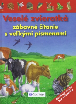 Obrázok - Veselé zvieratká - zábavné čítanie s veľkými písmenami