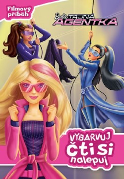 Obrázok - Barbie Tajná agentka - Filmový příběh - Vybarvuj, čti si, nalepuj