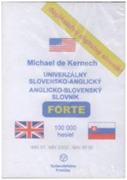 Obrázok - CD-ROM Univerzálny slovensko-anglický anglicko-slovenský slovník FORTE