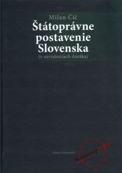 Obrázok - Štátoprávne postavenie Slovenska (v súvislostiach dneška)