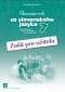 Kniha - Pomocník zo slovenského jazyka 7 (zošit pre učiteľa)