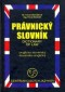 Kniha - Anglicko-slovenský slovensko-anglický právnický slovník
