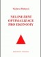 Kniha - Nelineární optimalizace pro ekonomy