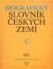 Kniha - Biografický slovník českých zemí C